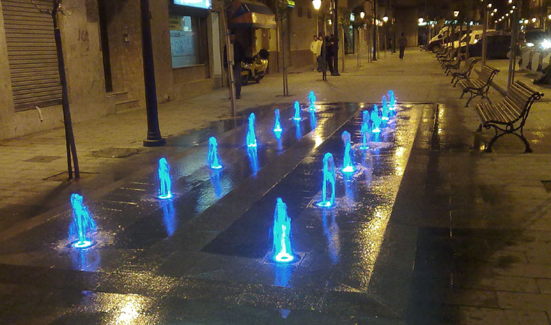 RGB LED FOUNTAIN With DMX driver, LED Underwater Fountain Light, LED
