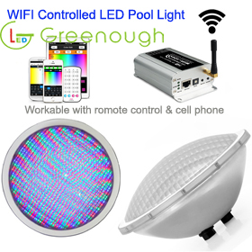WIFI RGB LED Pool Light LED Spa Light LED Float lights